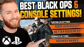 ADVANCED CONSOLE SETTINGS Hidden Black Ops 6 Best Settings For PS5XBOX Graphics Controller Etc [upl. by Eeliah183]