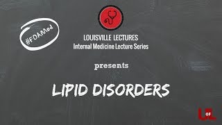 Lipid Disorders with Dr Sri Mokshagundam [upl. by Jannery]