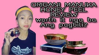 ORIGANI ERDA MANUKA HONEY PEEL MANUKA HONEY SOAP AND RESTORING DAY CREAM product REVIEW [upl. by Rosabella]