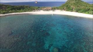 Sepoc Beach Center of Eagle Point Beach and Dive Resort  Drone Video [upl. by Askari]