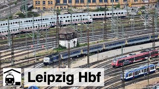 Zeitraffer Leipzig Hauptbahnhof [upl. by Enalb]