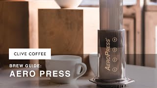 Brew Guide Aero Press [upl. by Adnarb]