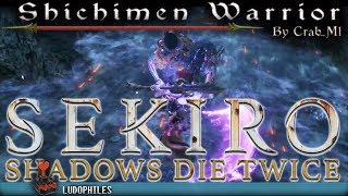 Sekiro Shadows Die Twice  Shichimen Warrior Fountainhead Palace Boss Fight [upl. by Rush]