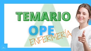 Temario OPE ENFERMERÍA SAS 💥 ¿Qué es LO MÁS PREGUNTADO en los exámenes de Andalucía [upl. by Yablon]