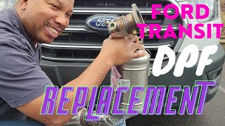 How to Replace the Diesel Particulate Filter On A Ford Transit THE EASY WAY 😉 [upl. by Norri]