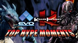 KILLER INSTINCT at Evo 2014  Top Hypest Moments [upl. by Atikihs533]