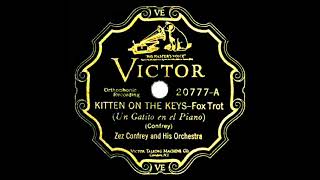 1927 Zez Confrey  Kitten On The Keys Victor Electricalwith orchestra [upl. by Cornelle]