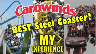 Marathoning Americas Best Steel Coaster My Experience at Carowinds [upl. by Assert876]