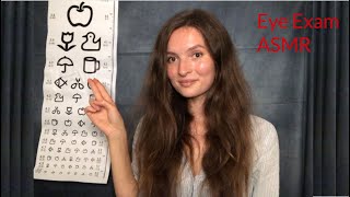 ASMR Eye Exam Appointment 💕 [upl. by Anaicilef]