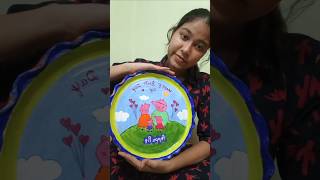 Matir Thala bati painting  Matir Thalay Peppapig diy matirthala peppapig shrots cartoon [upl. by Rayford805]