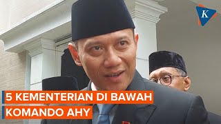 AHY Ungkap 5 Kementerian di Bawah Institusinya [upl. by Carrel]