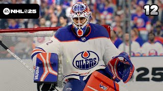 NHL 25 Goalie Be a Pro 12  quotContinuing Our Edmonton Adventurequot [upl. by Felita]