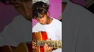 Tera mera rishta guitar cover🎸trendingshorts [upl. by Keriann263]