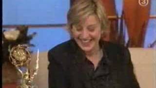 Felicity Huffman on Ellen the morning after the 2005 Emmys [upl. by Brotherson691]