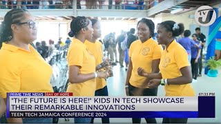 The Future is here Kids in Tech Showcase their Remarkable Innovations  TVJ News [upl. by Anuahsar]