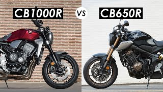 Honda CB1000R vs CB650R Which One Would I Buy [upl. by Bozovich561]