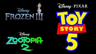 Zootopia 2 Toy Story 5 and Frozen 3 release dates have been revealed [upl. by Ahseken]