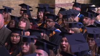 Cambridge graduation ceremony 3pm 17 October 2016 [upl. by Tymon172]