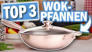 Beste WOK PFANNEN  Top 3 WokPfannen im Vergleich [upl. by Arda]