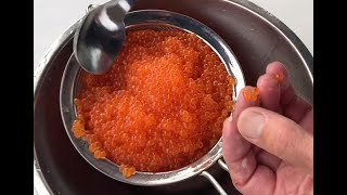 Salmon Caviar recipe [upl. by Siriso]