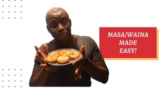 How To Make Nigerian Masa Waina Without The Masa Pot [upl. by Herschel]