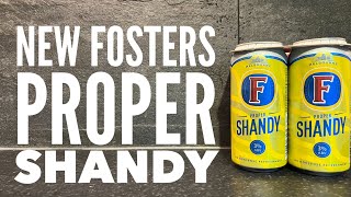 Fosters Shandy Review  Fosters Proper Shandy Review [upl. by Fabozzi]