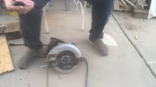 Skilsaw Blade Reaplacemet M5150 [upl. by Eimmak]