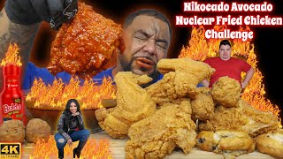 Nikocado Avocado Nuclear Fried Chicken Challenge by Bloveslife NikocadoAvocado [upl. by Edyaj]