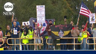 Boeing workers vote to strike [upl. by Tterrej846]