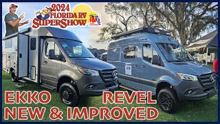 New WinnebagoRVs EKKO Sprinter and Redesigned Revel [upl. by Don]