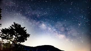 Milky Way Time Lapse Episode 45 Milkyway in Sancheong Jiri Moutain Ungseok Peak [upl. by Alfred]