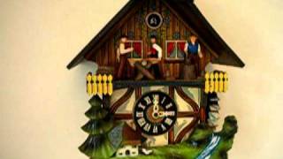 Woodcutters Cuckoo Clock [upl. by Imoyn]