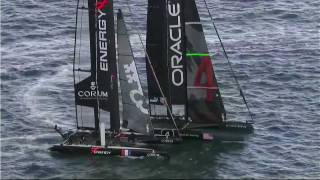 AC45 2011 Oracle Spithill takes the matchracing title in San Diego [upl. by Zimmerman]