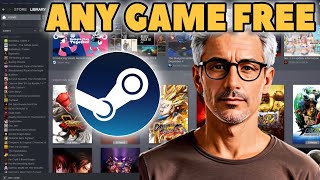 How to get ANY Steam Game for FREE 2024 Free Steam Games TUTORIAL [upl. by Mcclary]