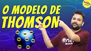 MODELO ATÔMICO DE THOMSON  Resumo de Química para o Enem [upl. by Gnen]