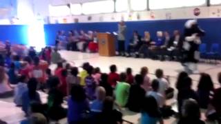 Raw Video Eastside Elementary assembly [upl. by Enelyad]