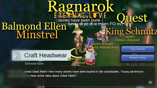 Ragnarok Eternal Love NPC Belmond Ellen Minstrel Quest  King Schmitz [upl. by Hayn460]