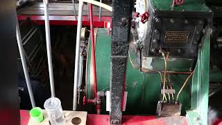 Steam engine Oscar W paddle steamer Goolwa [upl. by Aneelad238]