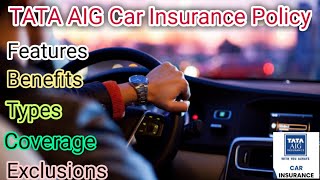 Tata AIG Car insurance benefitsTATA AIG Car insurance kya hai TATA AIG Car insurance review [upl. by Fonville]