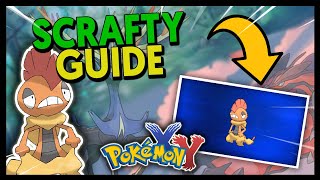 HOW TO GET SCRAFTY ON POKEMON X AND Y [upl. by Roarke]