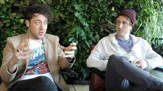 The Wombats interview  Matthew and Dan part 1 [upl. by Acinoda]