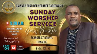 CRDT Sunday Worship Service with Evangelist Darryl Edwards [upl. by Avin]