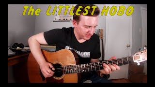 The Littlest Hobo Theme  Fingerstyle Guitar Cover  Free Tabs Jacob Neufeld [upl. by Andres]