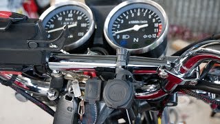 GN125（EN125など）にUSB電源を簡単に取り付けする方法【GN125H＠SUZUKI】※ド素人解説動画 [upl. by Lindsley575]