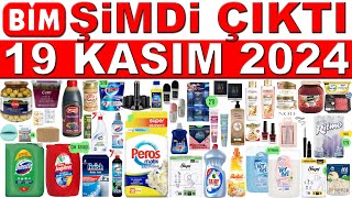 BİM 19 KASIM 2024 KOZMETİK TEMİZLİK VE GIDA ÜRÜNLERİ  BİM İNDİRİM KATALOĞU  BİM DE BU HAFTA [upl. by Ninetta]