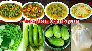 4 Resep Menu Ekonomis Low BudgetAneka Tumisan Sayuran Sederhana amp Simple Tapi Nikmat [upl. by Farlie]