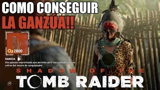 COMO CONSEGUIR LA GANZUA  UBICACIONES DE LA COMERCIANTE  SHADOW OF THE TOMB RAIDER [upl. by Fiester]