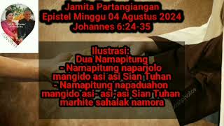 Jamita Partangiangan Johannes 62435  Epistel Minggu 04 Agustus 2024 [upl. by Semajwerdna]