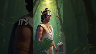 When Lord Krishna and Arjuna Sought Hanumans Help The Untold Story of the Mahabharata ytshorts [upl. by Lyman]