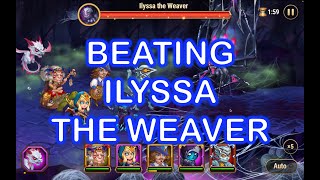 Hero Wars Beating Ilyssa the Weaver Level 105 [upl. by Alethia]